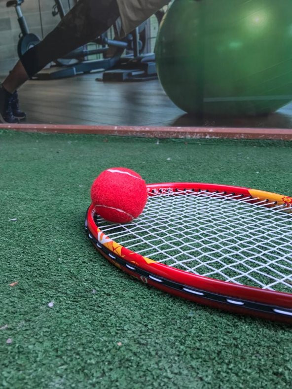 Werkon Yüksek Kalite Düşük Sarsılma Pro Tenis Raketi 25 Inch L1  Taşıma Çantası - 4
