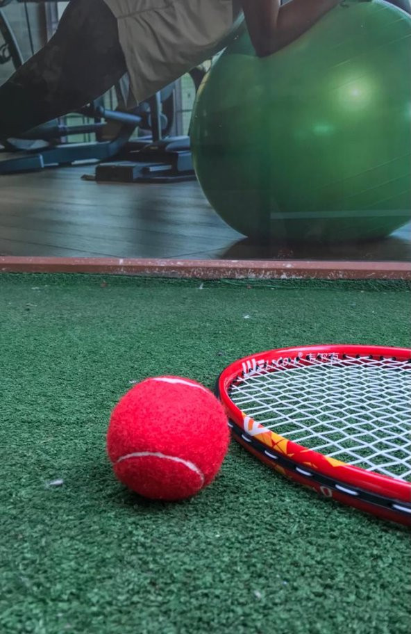 Werkon 1 Adet Antrenman Tenis Topu Kırmızı