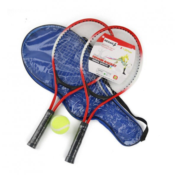 Komple Çantalı Kort Çocuk Tenis Raketi Set - 2