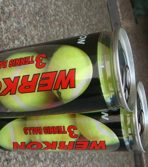 Werkon 3Lü Tenis Topu Vakumlu Ambalajda - 3