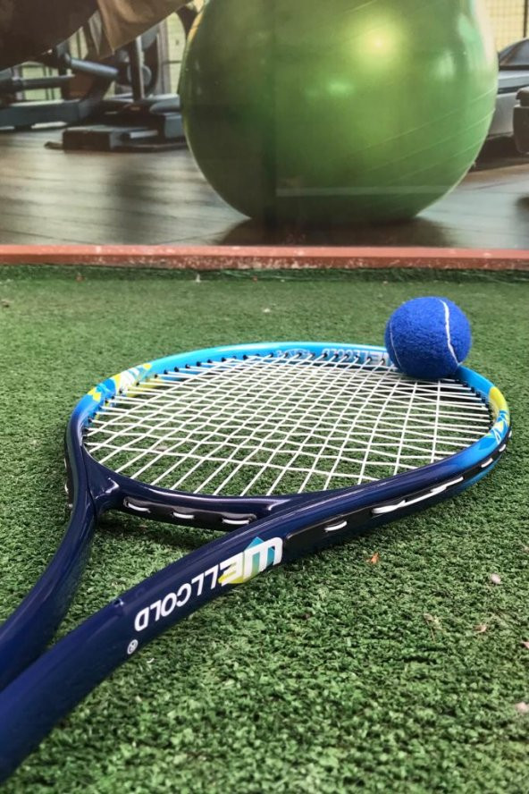 Werkon 2 Adet Antrenman Tenis Topu Mavi - 6