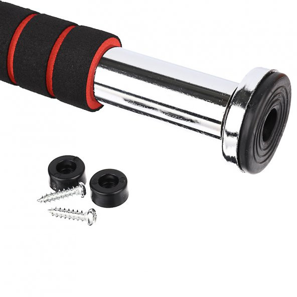 Werkon Krom Kapı Barı Koridor Barfiksi Barfix Spor Aleti Demiri Barfiks Çubuğu - 3