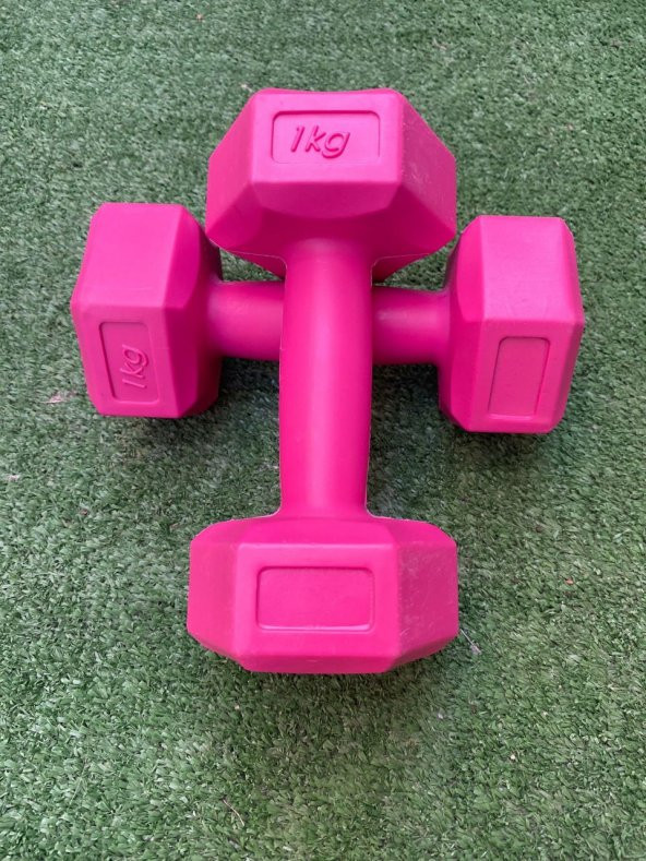 Werkon Pembe Plastik Dambıl Seti 1 Kg 2 Adet - 6