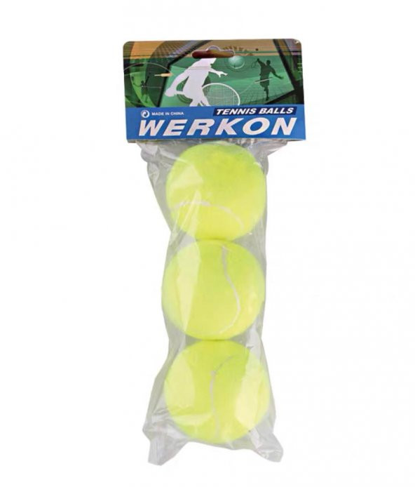 Leyaton 3 Adet Sarı Tenis Topu Antrenman Tenis Topu TPWL-003 - 8