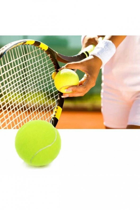 Leyaton 1 Adet Sarı Tenis Topu Antrenman Tenis Topu TPW-001