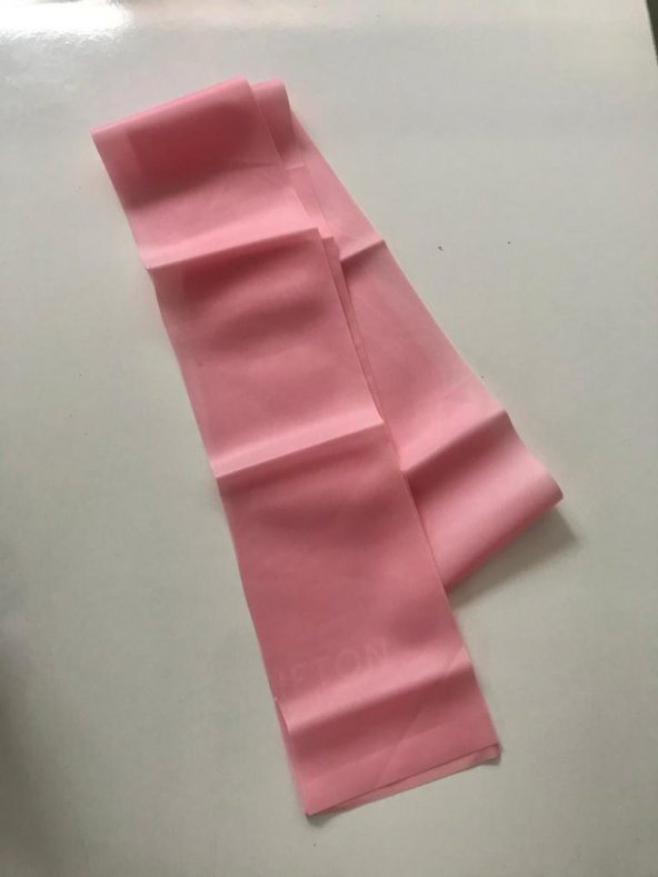Pilates Bandı Tam Sert 120 x 7.5 Cm Egzersiz Direnç Lastiği - 2