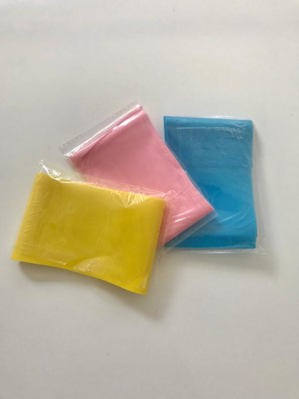 Pilates Bandı Plates Egzersiz Direnç Lastiği Seti 3 lü PLTS-BNT-120CM - 2