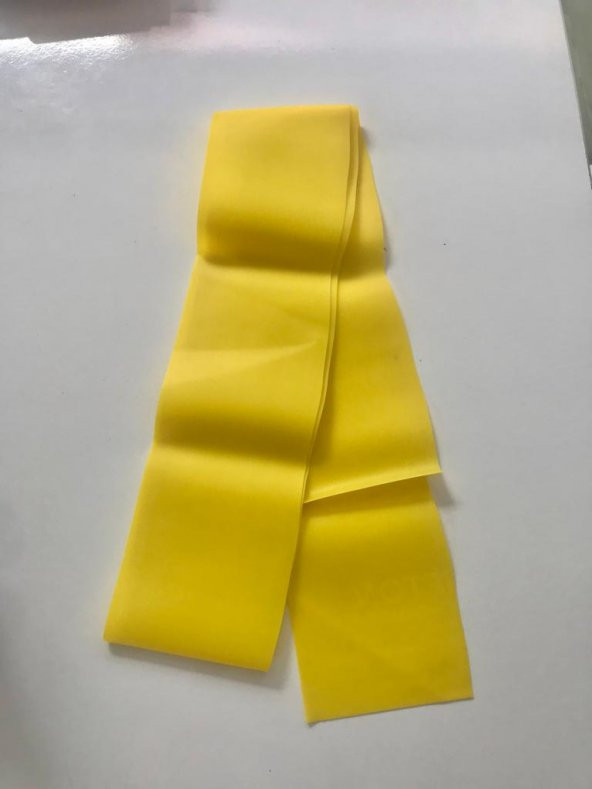 Pilates Bandı Plates Egzersiz Direnç Lastiği Seti 3 lü PLTS-BNT-120CM - 6