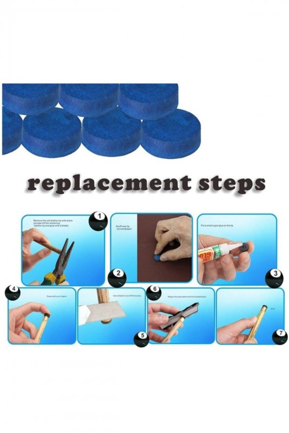 Leyaton Bilardo Istaka Ucu Yapıştırma (11mm ) - 3