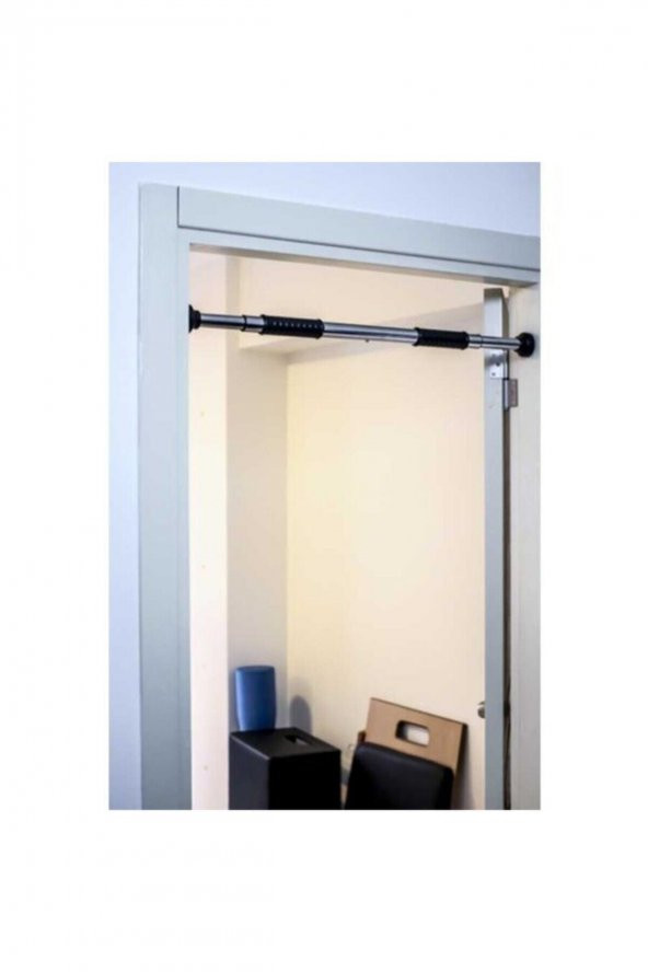 Clifton 80-130 Cm Krom Kapı Barı Koridor Barfiksi Barfix Spor Aleti Demiri Barfiks Çubuğu - 3