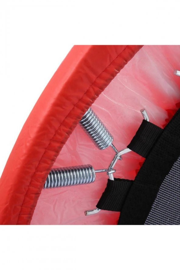 Leyaton 92 Cm Deluxe Trampolin Kırmızı (36 Inç Trambolin) Çocuk Trambolini - 3