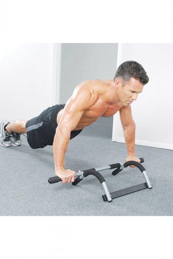 Leyaton Multifonksiyonel Kapı Barfiksi Barı Mekik & Şınav Çekme Spor Egzersiz Aleti - 3