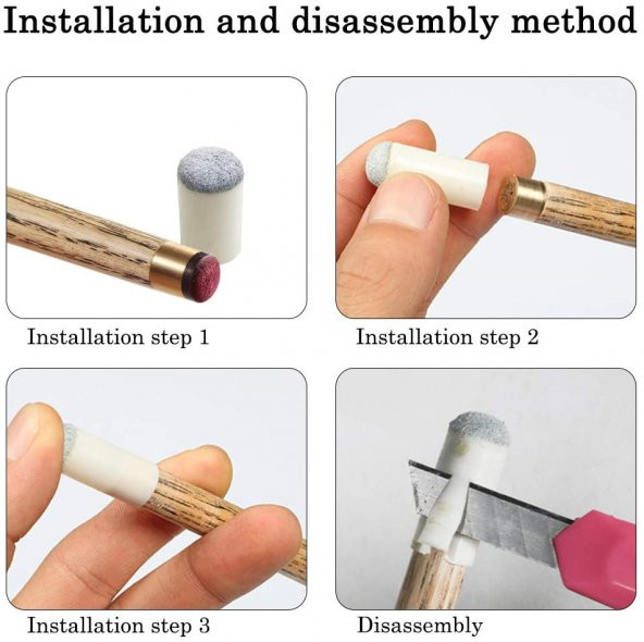 Leyaton Leyaton Bilardo Istakası Geçme Istaka Ucu Numara 9-10-11-12-13 Seçenek - 3