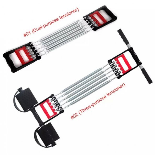 Leyaton El Ayak Çelik Göğüs Yayı Kol Bilek Göğüs Kas Geliştirme Egzersiz Aleti Vücut Geliştirme Seti - 4