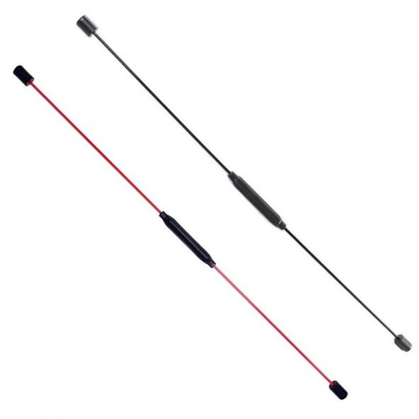 Leyaton Flexi Bar Aerobik Bar Yeni Nesil Salıncak Bar Siyah -160 CM - 4