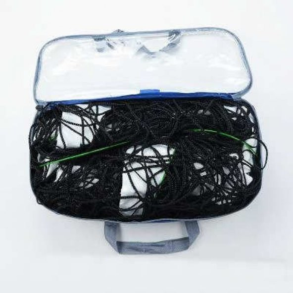 Leyaton Voleybol Filesi Telli Voleybol Ağı Üst Bantlı 2mm-15x15cm Göz - 2