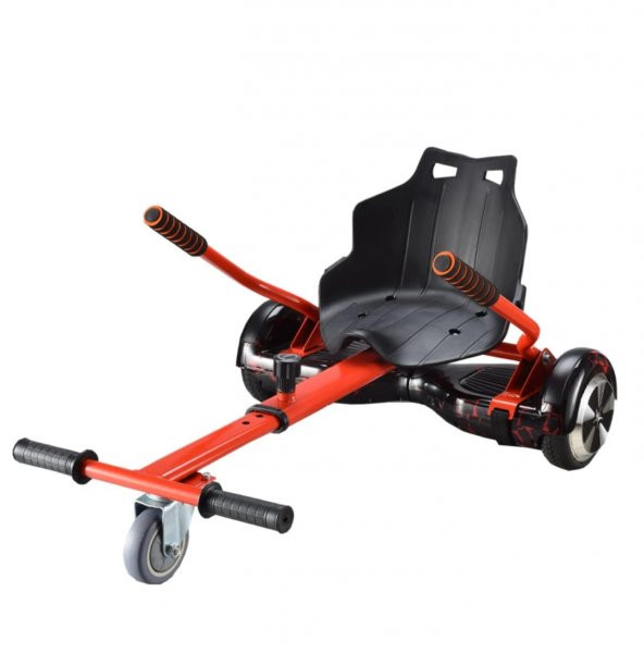 Hoverkart Elektrikli Kaykay Koltuk Smart Aparat KIRMIZI - 2