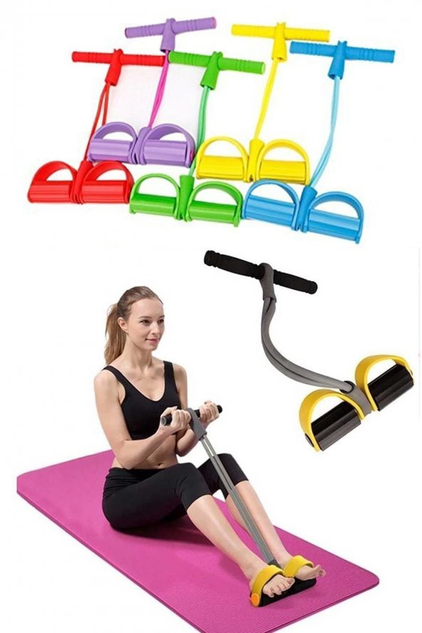 Body Trimmer Body Trimmer Vücut Şekillendirici Egzersiz Karın El Ayak Direnç Lastiği Kondisyon Aleti