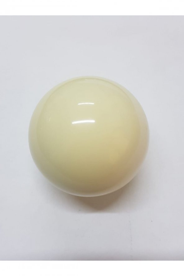 Bilardo Topu Üç Top 615 Mm Tekli Beyaz Renk