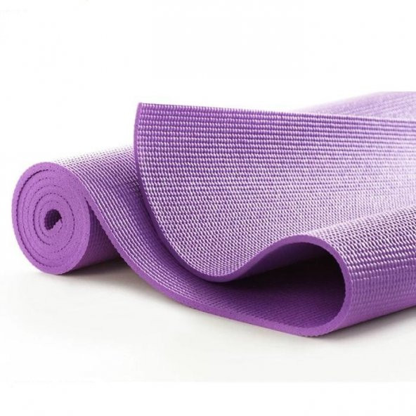 Leyaton Pilates ve Yoga Matı (140 x 50 x 06 cm ) Mat Mor