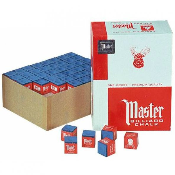 Master Bilardo Tebeşiri 12 Li