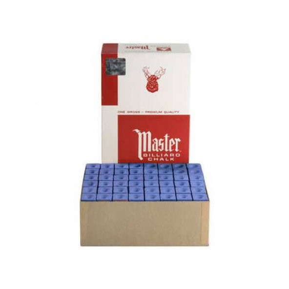 Bilardo Tebeşiri Master Gros Tebeşir 144Lü - 3