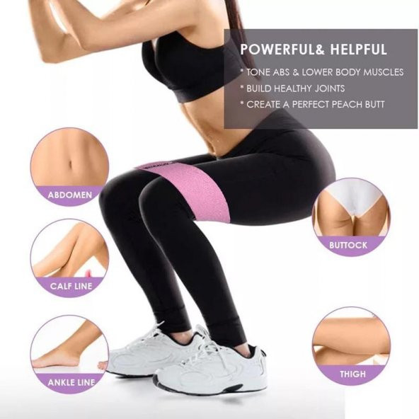 Clifton Hip Band Direnç Bandı Lila - 2