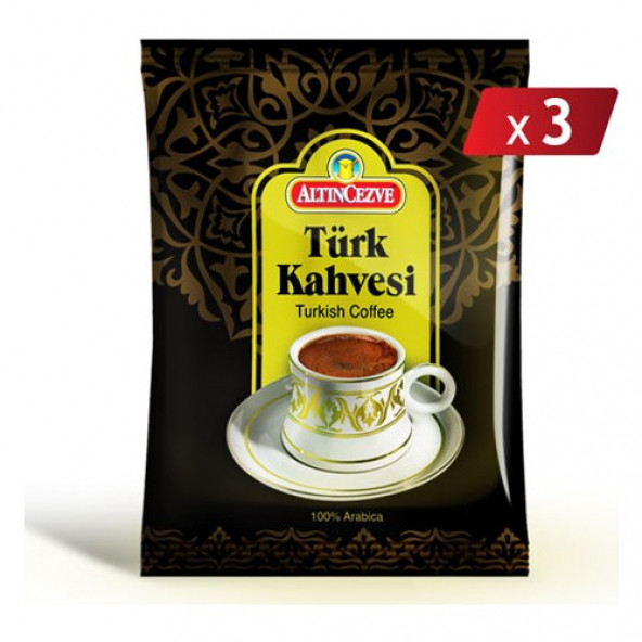 Altıncezve Türk Kahvesi 3 X 100 Gr