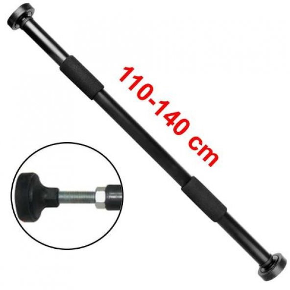 Leyaton Koridor Barfiksi Kapı Barfiksi Ayarlanabilir 110-140 cm - 2