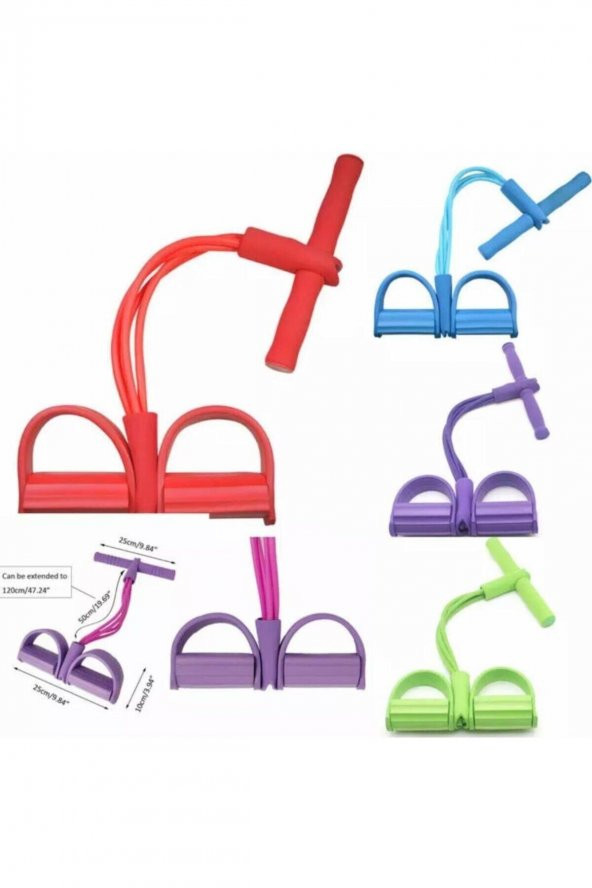 Leyaton Body Trimmer Egzersiz Aleti El Ayak Egzersiz Direnç Yayı Lastiği - 2