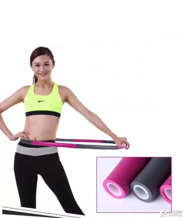 Leyaton Hul-a Hoop Çemberi 1.5 KG 90-100 Cm Lyt-114 Pembe - 3