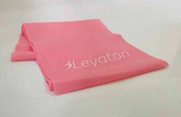 Pilates Bandı Jimnastik Plates Lastiği 150x15 Cm Egzersiz Aerobik Bant 1 Adet Pembe - 2