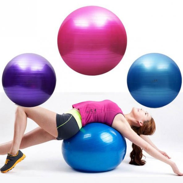 Pilates Topu - Pompa Hediyeli 65 cm - 2