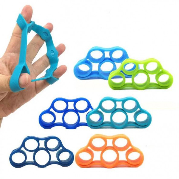 Clifton Silikon El ve Parmak Egzersiz Güçlendirici Orta Turkuaz