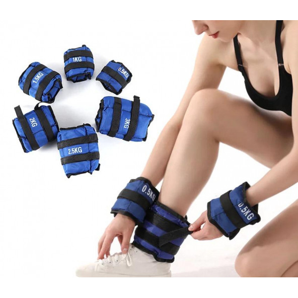 Leyaton Leyaton El Ve Ayak Bilek Ağırlığı- 05 Kg X 2 Adet LYT - 67 - 3