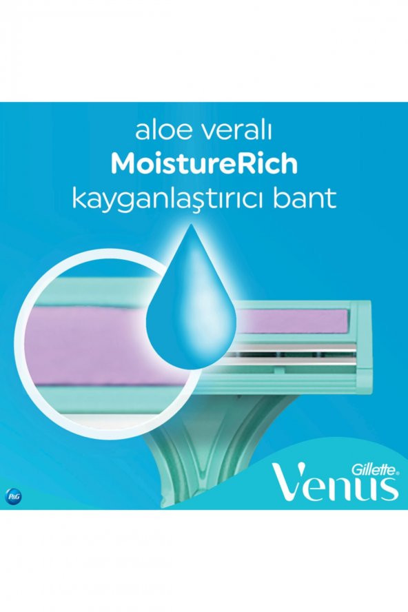 Gillette Venus 2 Bıçaklı 4 Lü Poşet - 3