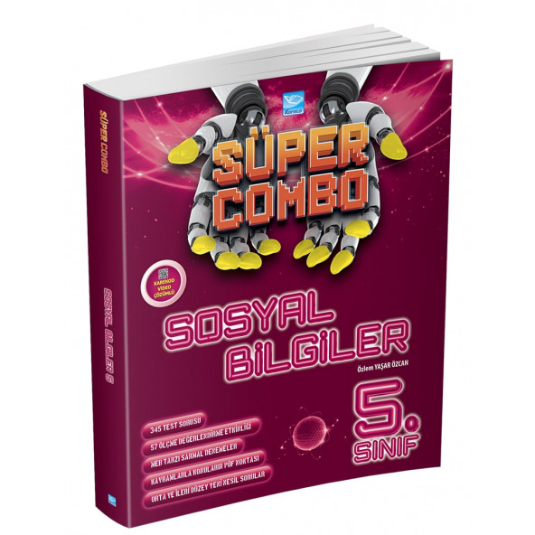 Süper Combo Sosyal Bilgiler 5. Sınıf Soru Kitabı
