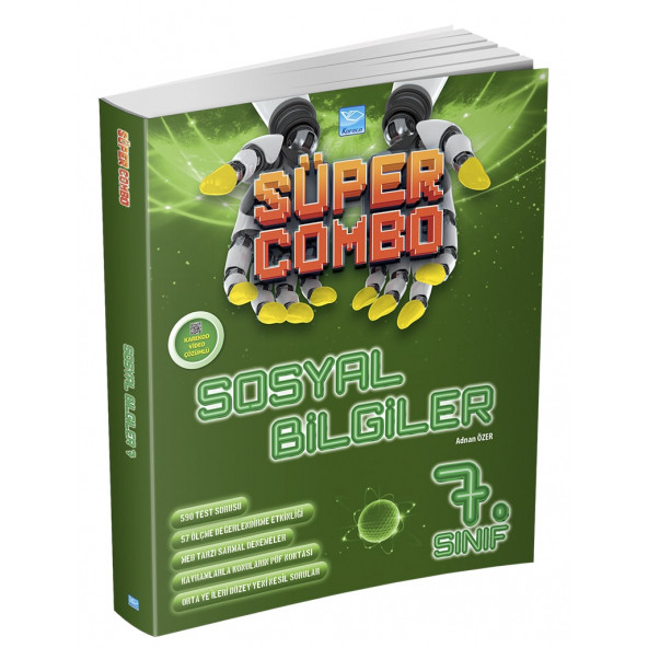 Süper Combo Sosyal Bilgiler 7. Sınıf Soru Kitabı