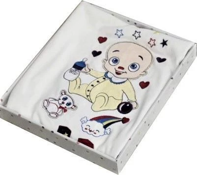 NİNNİ SÖYLEYEN 100 PAMUK BEBEK BATTANİYESİ 80 E 90 - 2