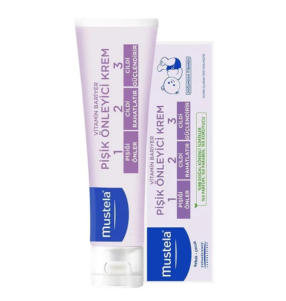 Mustela Vitamin Bariyer 1.2.3. Pişik Önleyici Krem 50 ml