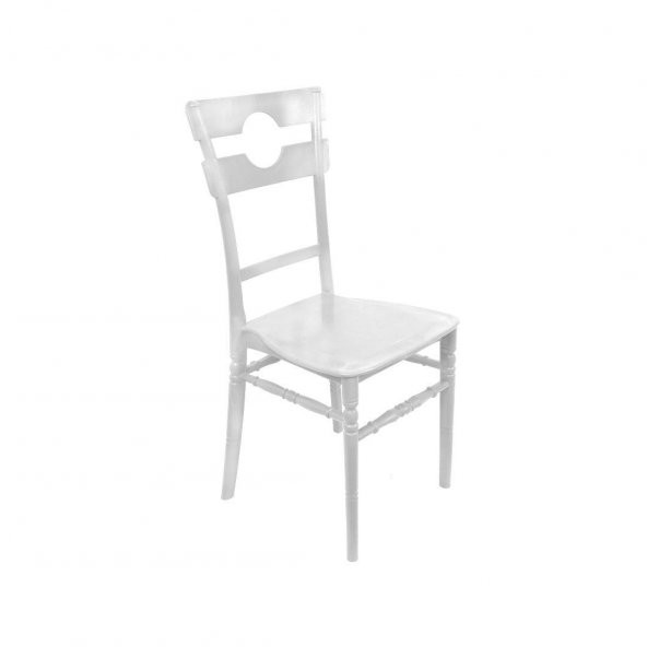 Mandella Riva Sandalye B Modeli (6 Adet) Beyaz ürün görseli