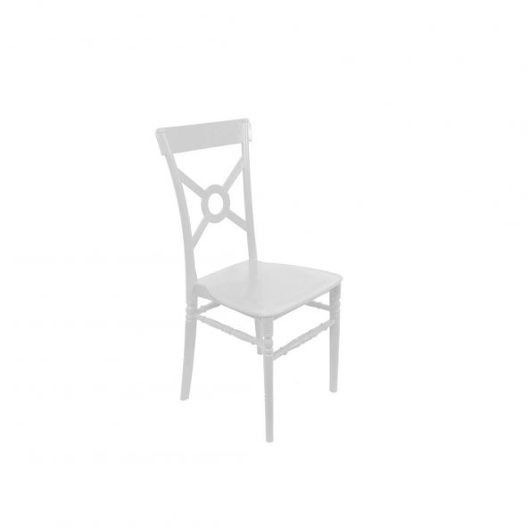 Mandella Riva Sandalye C Modeli (4 Adet) Beyaz ürün görseli