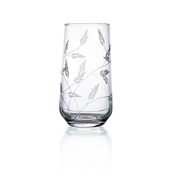 Decocia Kazaan 6 Adet Büyük Boy Su ve Meşrubat Bardağı 470cc Sürgün Desenli ürün görseli