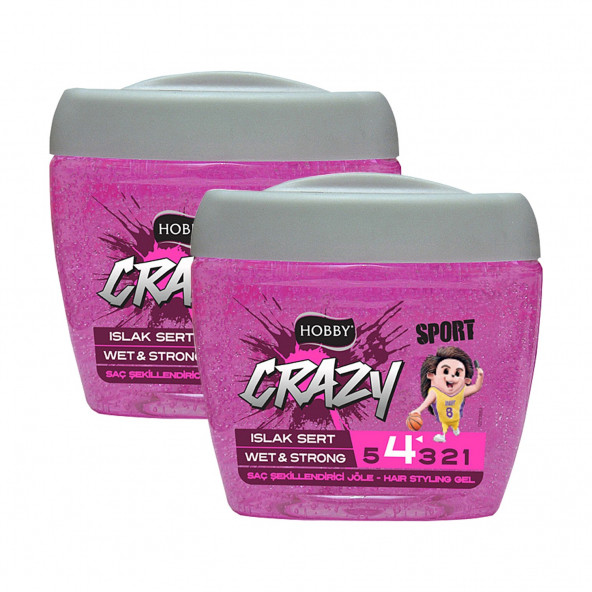 Hobby Crazy Sport Islak Sert Jöle 2 x 700 ml