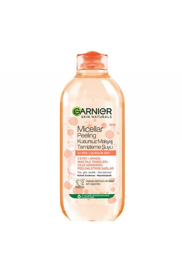 Garnier Micellar Peeling Kusursuz Makyaj Temizleme Suyu 400 Ml