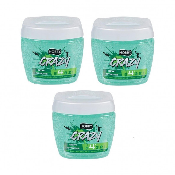 Hobby Crazy Head Jöle Sert 700 ml x 3 Adet