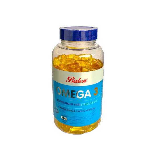 Balen Omega 3 Norveç Balık Yağı Yumuşak Kapsül 1380 Mg*200