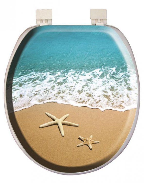 Softy Classic Desenli Yumuşak Klozet Kapağı 6060