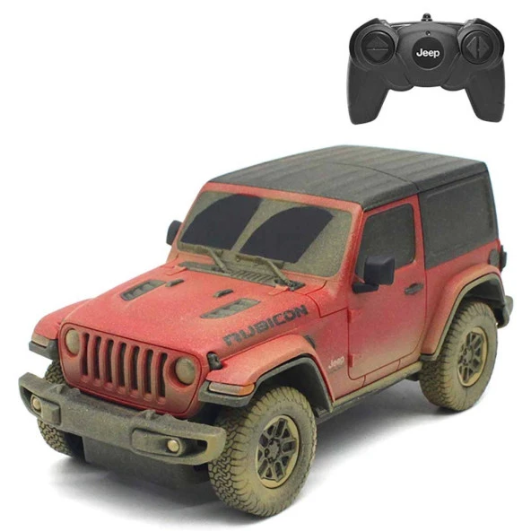 Rastar 1:24 Uzaktan Kumandalı Araba Jeep Wrangler Rubicon Muddy