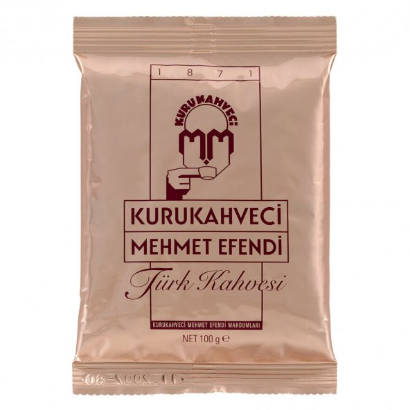 Kuru Kahveci Mehmet Efendi Türk Kahvesi 10x100 gr